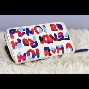 FENDI Roma Wallet with Zipper